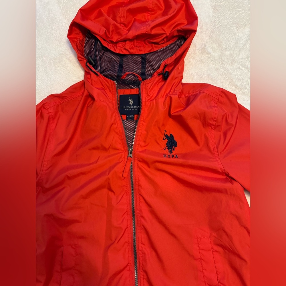 U.S POLO Windbreaker Red